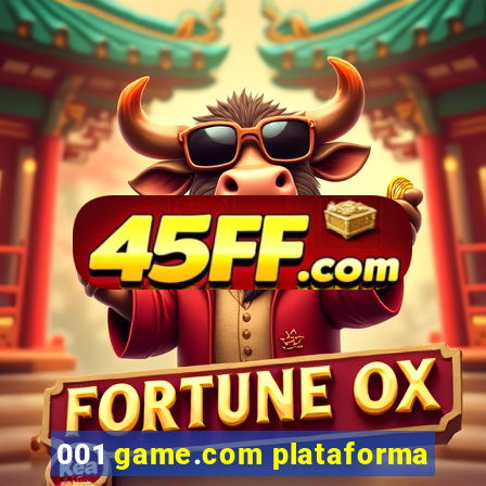 001 game.com plataforma